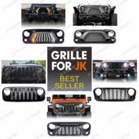 Accessoires OEM 4x4 Grille avant ABS pour Wrangler JK JKU