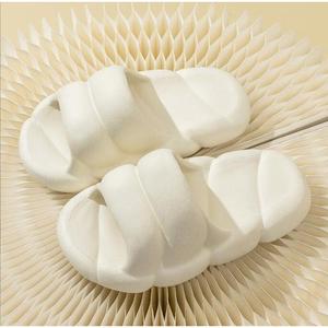 Chaussons de bain d'intérieur antidérapants à semelles épaisses pour femme et couple, collection été 2026 - Product Image 2