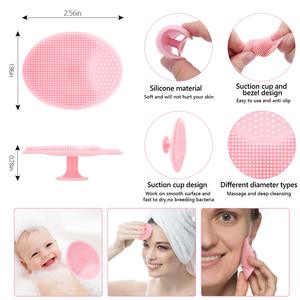 Brosses exfoliantes en silicone pour le visage et les lèvres, 6 pièces, pour le nettoyage, les masques faciaux et l'élimination des points noirs, outils de soin de la peau pour le mascara - Product Image 4