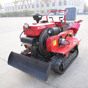 Mini-tracteur à chenilles multifonctionnel pour l'agriculture, cultivateur et machine de travail du sol agricole - Product Image 1