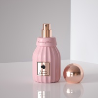 Botol Parfum 50ml Flakon Parfum Mewah Kosong Atomizer Parfum Botol Kaca Semprot Parfum untuk Perjalanan dengan Kemasan Kotak