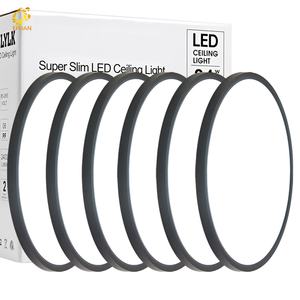Plafonnier LED <span class=keywords><strong>Livarno</strong></span> à montage en surface ETL, 3 CCT, avec détecteur de mouvement, 40W, 24W, 18W - Product Image 1