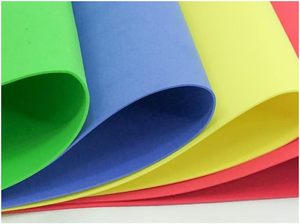 赤黒白ピンクEVAシートフォームDIYカスタムサイズ、1,2,3,4,5,mm 10mm接着バッキング付き - Product Image 3