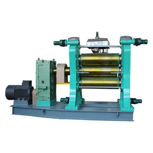 High Speed Of Roller Customized Three Rolls Textile Rubber Calender Machine Laboratory Use Rubber Calender Machine