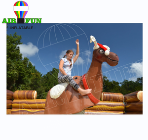 Airfun Bull Ride Machine Gonflable Mécanique Taureau Mécanique Rodéo Rudolph Renne À Vendre - Product Image 3