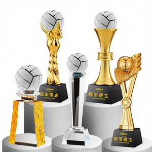 Trophée de <span class=keywords><strong>golf</strong></span> en métal personnalisé avec gravure laser <span class=keywords><strong>sur</strong></span> base noire en verre cristal K9, vente en gros d'usine, pour récompense de compétition - Product Image 2