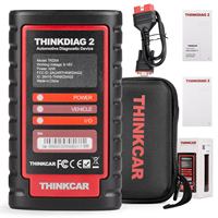THINKCAR Thinkdiag 2 Escáner de Códigos OBDII Compatible con el Protocolo CAN FD, 10 Funciones Completas OBD2, Más de 15 Funciones de Mantenimiento