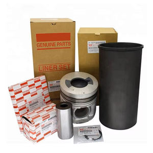 Kit de révision et de réparation de pièces de moteur pour engins miniers et excavatrices 4BG1 4HK1 4JB1 4JG2 4JJ1 4LE2 6HK1 6BG1 6WG1 pour Isuzu, Kit de chemises de cylindre - Product Image 1