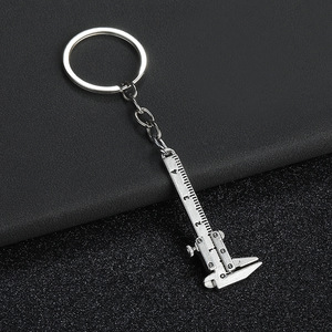 Mini calibre à vernier de poche, porte-clés, ornements, petit outil de mesure de précision 3D mobile, accessoires, règle coulissante en alliage - Product Image 3