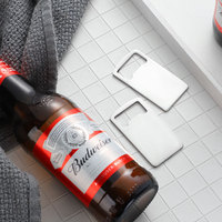 Ouvre-bouteille portable en acier inoxydable pour sublimation, personnalisable OEM/ODM avec logo, pour vin, boissons gazeuses et bière