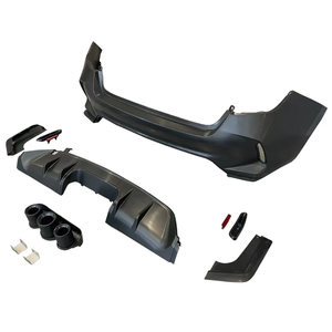 ชุดแต่งสไตล์ <span class=keywords><strong>Type</strong></span> <span class=keywords><strong>R</strong></span> คุณภาพสูง สเกิร์ตกันชนหลัง สำหรับ Honda <span class=keywords><strong>Civic</strong></span> รุ่นที่ 11 ปี 2022 ซีดาน แฮทช์แบค รุ่น Fe Fl - Product Image 3