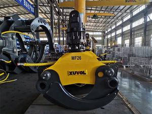 XUVOL MF26/36/42/55/86 avec moteur, grappin hydraulique en acier pour bois, grappin pour entrepôt de fabrication, grappin pour transitaire - Product Image 3