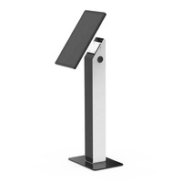 Informations de kiosque de libre-service d'équipement de publicité interactif intérieur de 27 pouces pour la bibliothèque
