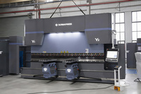 Presse plieuse CNC DP-ES Genius 300 tonnes 4000 mm à longue durée de vie, robuste, 8+1 axes, DELEM DA69T, pour pliage de tôles