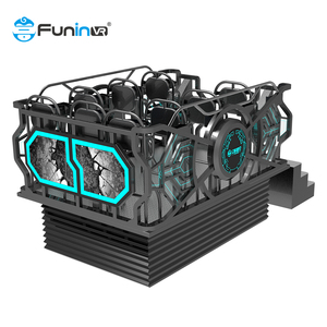 Parc à thème Funin Vr, machine d'aventure virtuelle réelle à rotation 360°, simulateur de tremblement de terre, manège d'amusement à vendre, 9 joueurs - Product Image 4