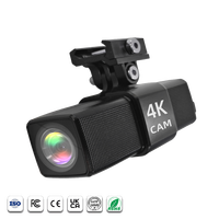 Meilleure caméra d'action Full HD 4K pour la chasse, la moto et la moto, prise de vue vidéo et photo manuelle facile
