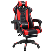Chaise de luxe ergonomique pivotante et ajustable pour ordinateur, à motif personnalisé, style moderne, gaming