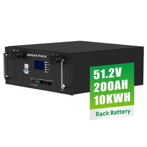 Batería Solar de Litio de 5kwh 10kwh, 51.2v 100ah 200ah, Batería de Almacenamiento de Energía Solar para Servidor y Hogar - Product Image 1