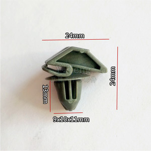 Clips de fixation en plastique 4124 pour panneaux de porte et jupes latérales Ford, pour réparation et remplacement - Product Image 3