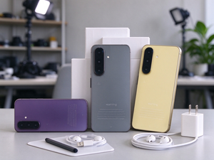 Smartphone débloqué version 5G, best-seller A56, caméra IA, écran HD 6,8 pouces, processeur Deca Core, déverrouillage par reconnaissance faciale et empreinte digitale - Product Image 2