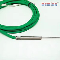 Thermomètre numérique à thermocouple haute température avec sonde en plastique, indice de protection IP67, résolution 1°C, personnalisable OEM/ODM