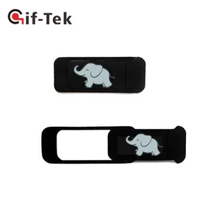GIFTEK时尚定制徽标和包装网络摄像头盖，适用于笔记本电脑智能手机电脑摄像头摄像头盖