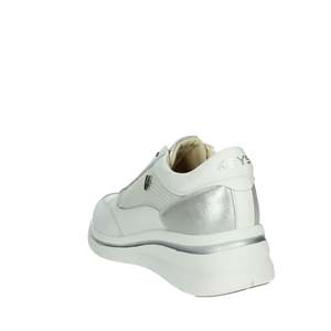 Zapatos de tacón grueso Keys Donna Slip On K 10601 blanco plateado para mujer talla 39 - Product Image 2