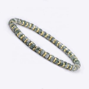 Cliobeads Blue Spot Jasper <span class=keywords><strong>ametista</strong></span> Unakite ematite Stone <span class=keywords><strong>bracciale</strong></span> bracciali <span class=keywords><strong>con</strong></span> perline a forma di ruota Unisex all'ingrosso - Product Image 5