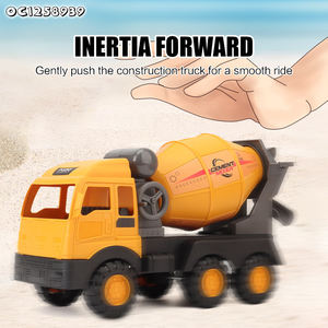 Camion mélangeur à béton miniature pour enfants, jouet pour garçons, roues libres - Product Image 3