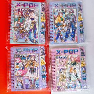 Carnet <span class=keywords><strong>de</strong></span> notes spirale séparé par pages, motif dessin animé, pour étudiant, sans couverture, petit format, motif groupe <span class=keywords><strong>de</strong></span> chasseurs <span class=keywords><strong>de</strong></span> sorcières - Product Image 5