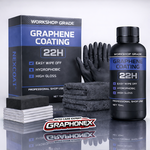 GRAPHONEX Graphene Ceramic Car <b>Paint</b> Protection <b>Spray</b> Hydrophobic Glossy Finish 60um Thick 12 Hardness for Professional Use - Product Image 1
