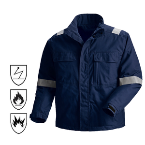 Wholesale DuPont Nomex Jacket Winter Aramid Fireproof Oil and Gas Oil Rig Refinery Workwear Uniform - Product Image 2