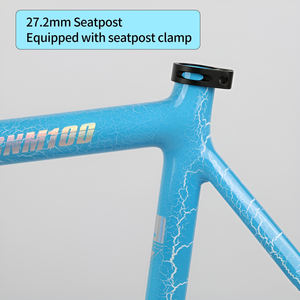 700C фиксированная передача для велосипеда 49 52 55 58 см 2025 sunami SNM100 фиксированная передача односкоростной алюминиевый сплав гоночный трек велосипедная Рама - Product Image 4