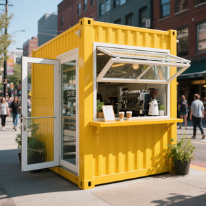 Lắp ráp cửa hàng di động 10ft 20ft Pop Up Contemporary container Bar và cà phê cửa hàng Modular di chuyển cửa hàng tiện lợi nhà - Product Image 1