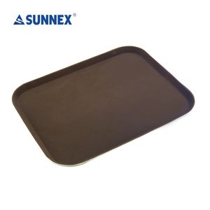 SUNNEX ถาดเสิร์ฟอาหารฟาสต์ทรงสี่เหลี่ยมขนาด35.5x46ซม. พื้นผิวยางกันลื่นสำหรับโรงแรมและร้านอาหาร - Product Image 2