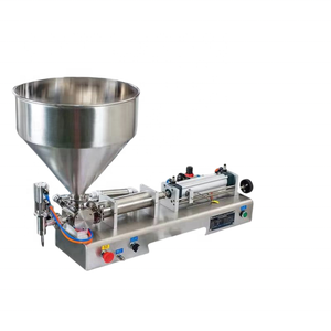 10-100ml bán tự động Piston dán điền Máy dán Thuốc mỡ phụ mật ong chất tẩy rửa xà phòng khí nén điền máy - Product Image 4
