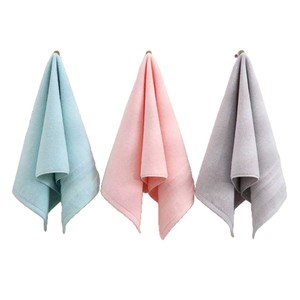 Jingjing Pure Cotton Towel 34x72cm 7A Antibacterial Home Use Face Towel Solid Color Thickened Absorbent Lint Free Class A - Product Image 3
