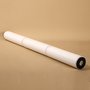 30-Inch Microporous Pleated Filter Cartridge Double Opening For Industrial Water Purification - Product Image 3
