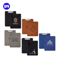 PULSEN Porte-documents en similicuir personnalisable au laser, blanc, fait main, élégant, avec logo et design personnalisés, fournitures de bureau pour la rentrée scolaire