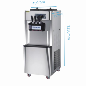 Macchina per gelato morbido per uso domestico negozio di alimentari ristorante con pompa 220V e motore per Snack e Snack ingredienti - Product Image 2