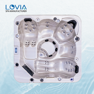 <span class=keywords><strong>Vasca</strong></span> Idromassaggio Spa di Alta Qualità per 5 Persone, per Esterni, con Funzioni Intelligenti, Ideale per <span class=keywords><strong>Giardino</strong></span> e Idroterapia - Product Image 5
