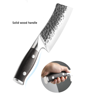 <span class=keywords><strong>Cuchillo</strong></span> de Carnicero, <span class=keywords><strong>Cuchillo</strong></span> de Chef, Forjado a Mano con Textura de Martillo, Hoja Entera, <span class=keywords><strong>Cuchillo</strong></span> de Cocina con Caja de Regalo <span class=keywords><strong>para</strong></span> Cocinar en Casa y Barbacoa - Product Image 5