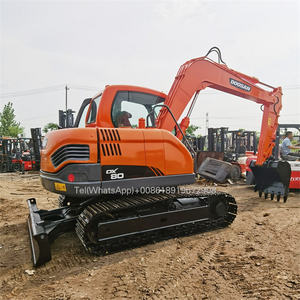 Équipement d'occasion machines de construction de routes Doosan dx80-9c petite pelle d'occasion Doosan dx80 pelle d'occasion doosan dx75 dx80 - Product Image 1