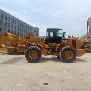 Chargeuse sur pneus d'occasion CAT966H de marque Caterpillar avec moteur CAT, vente d'usine, haute performance, faible consommation de carburant - Product Image 1