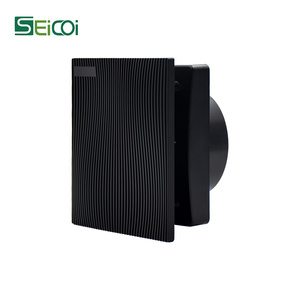 Ventilador de Extracción Eléctrico Personalizado OEM/ODM para Montaje en Pared, para Ventilación de Baños y Cocinas, con Temporizador de Apagado, Negro/Blanco - Product Image 1