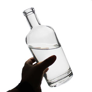 Bouteille en verre super flint durable <span class=keywords><strong>de</strong></span> 500 ml et 750 ml personnalisable pour rhum, spiritueux, whisky <span class=keywords><strong>de</strong></span> <span class=keywords><strong>Bordeaux</strong></span>, échantillon gratuit, bouchon estampé à chaud – Vente en gros - Product Image 2