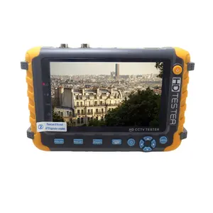 NEW 5 inch TFT LCD HD 5MP TVI AHD CVI CVBS Analog Security Camera Tester Monitor in One CCTV Tester