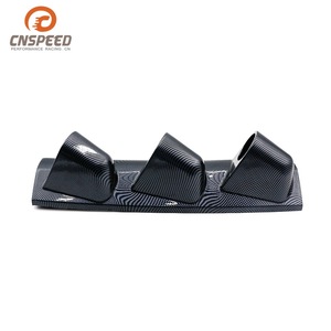 CNSPEED คาร์บอนไฟเบอร์ 52 มม. แผงหน้าปัดติดตั้งบนแผงหน้าปัดด้านขวาขายึดสามรู - Product Image 4