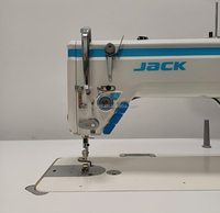 Nouvelle machine à coudre industrielle à point droit informatisée à aiguille simple Jack A5E-A à intelligence artificielle