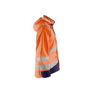 BLAKLADER - 432720055389XL Veste de pluie haute visibilité Niveau 3 Orange/Bleu marine-EAN 7330509667088 PROTECTION CONTRE LES INTEMPS - Product Image 3
